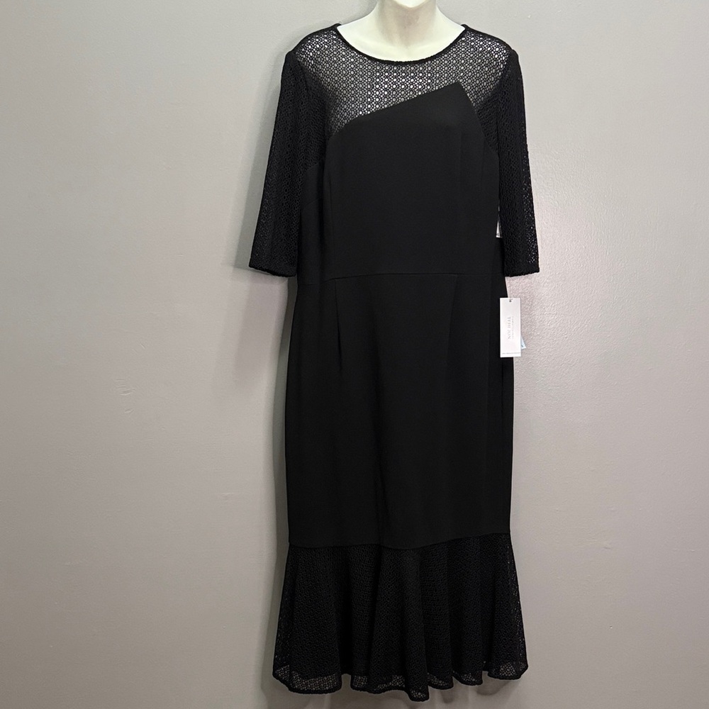 NWT RICKIE FREEMAN FOR TERI JON Dress Sz 16